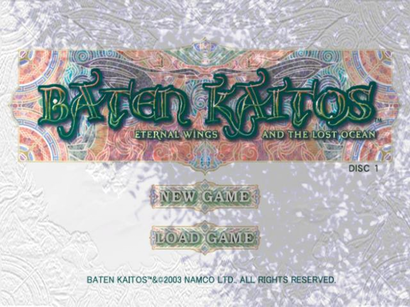 Baten Kaitos - Eternal Wings and the Lost Ocean